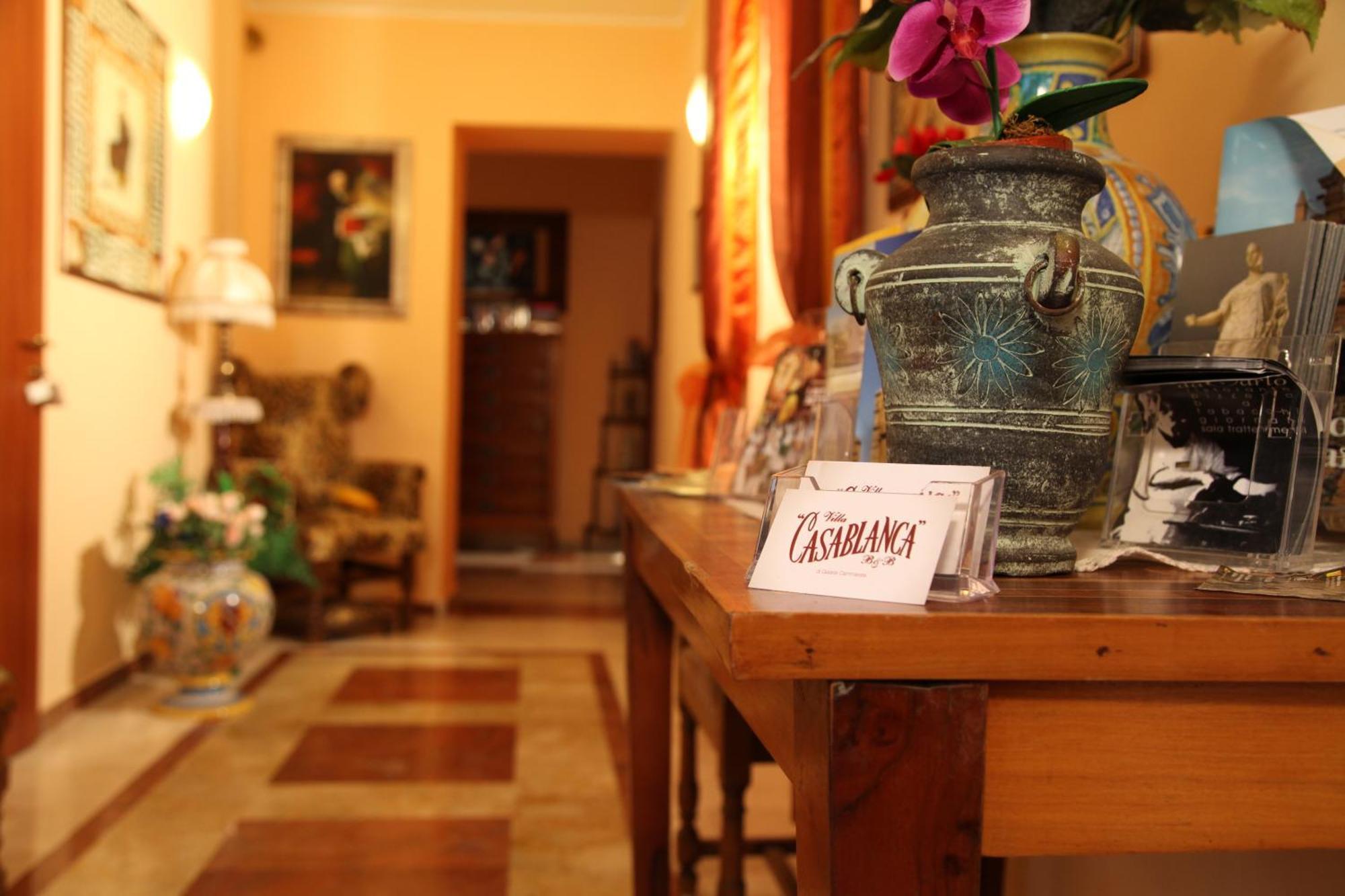 B&B Villa Casablanca Enna Eksteriør billede